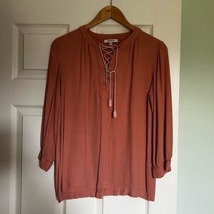 MADEWELL peasant blouse